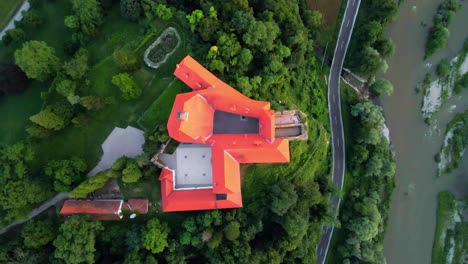 captivating 4k drone footage of castle borl, a historic gem with a haunting past as gestapo prison in world war two