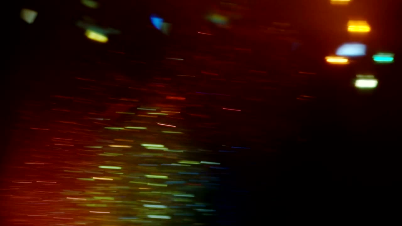 fugas de luz de la discoteca