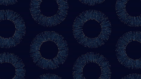 Floating-circles-blue-pattern-with-thin-lines