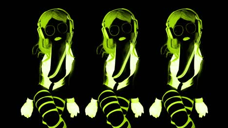 glowing uv woman 10