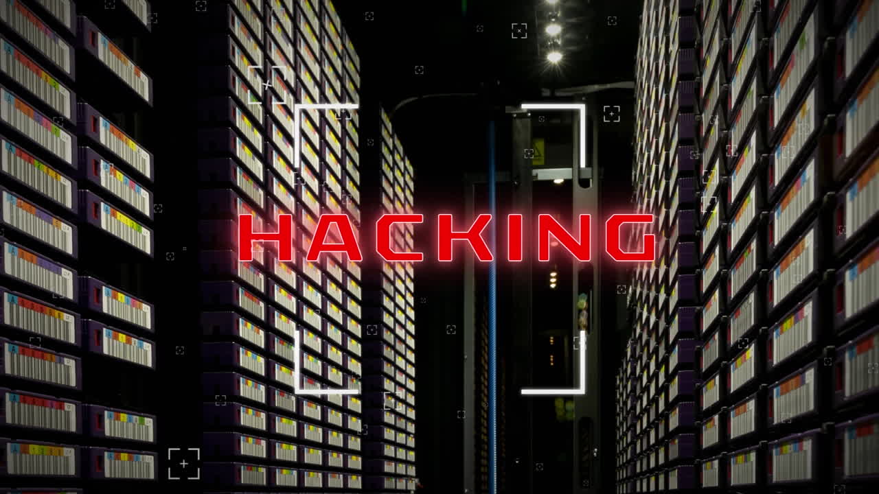 procesamiento de datos de seguridad cibernética contra la sala de servidores de computadoras