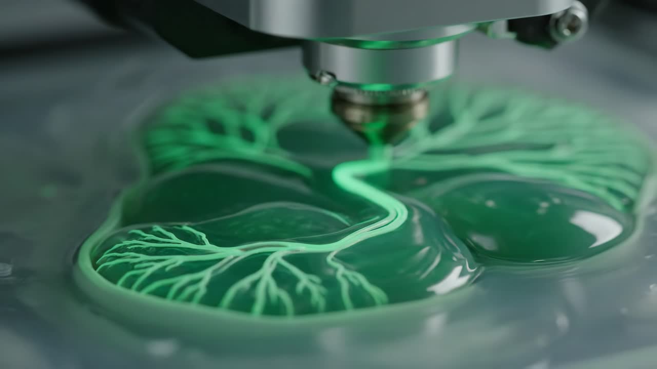 Bioprinting a Tissue Structure