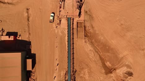 gold mine facility of boddington mining near perth, western australia