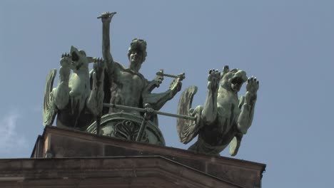 cerca de la azotea de konzerthaus en berlín, alemania