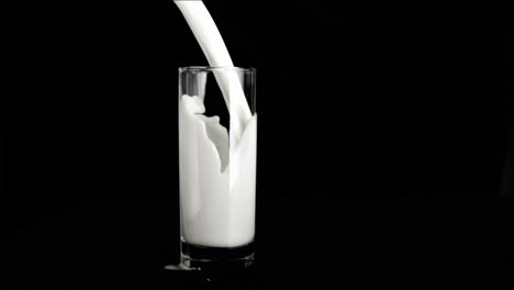 Milk-being-spilled-in-super-slow-motion-in-a-glass