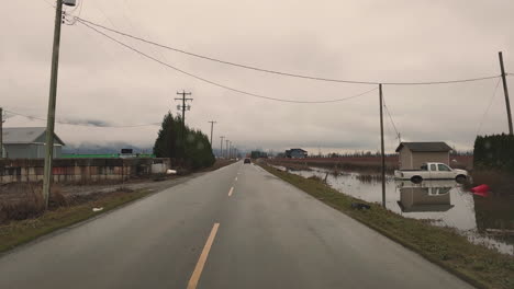 inundaciones en columbia británica, canadá