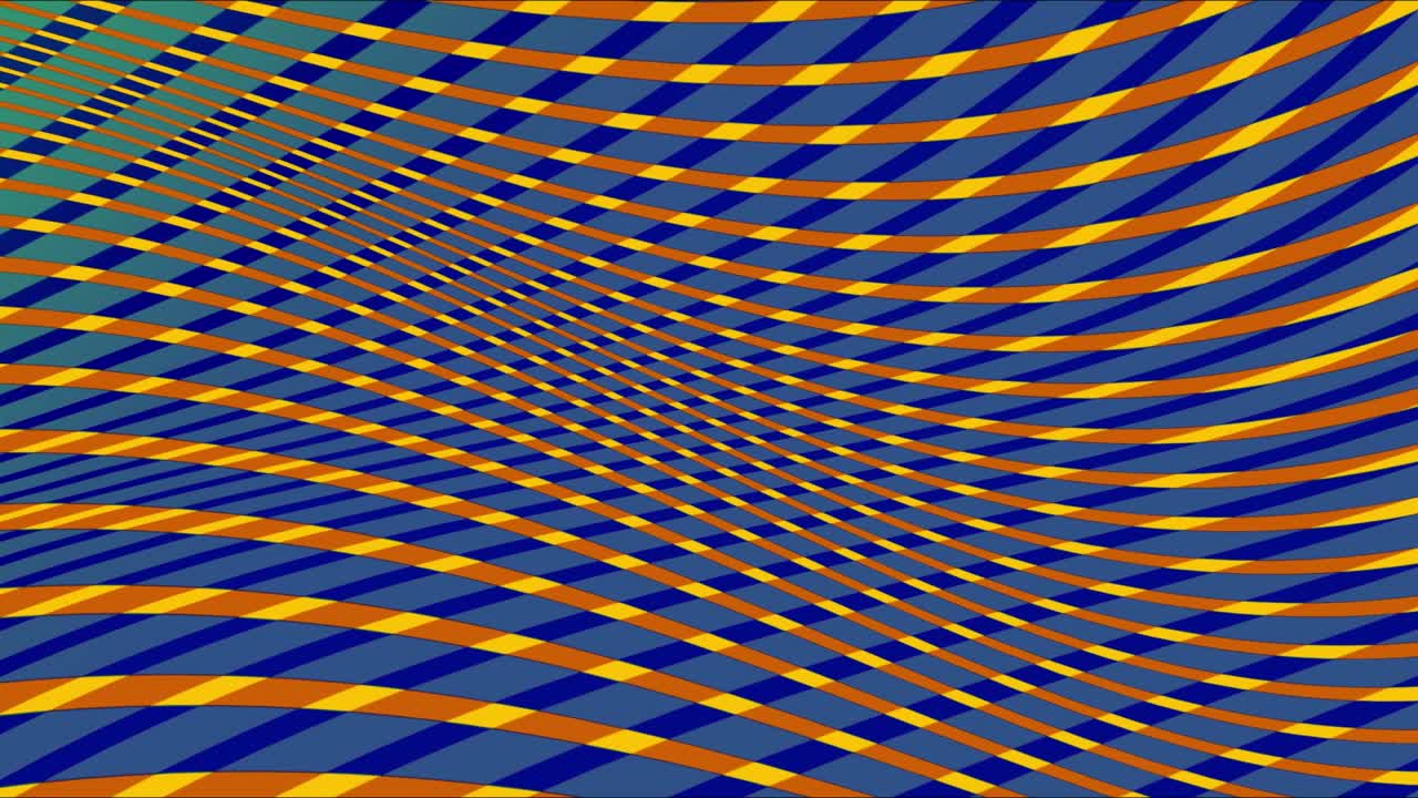 Digital abstract flowing waves seamless loop