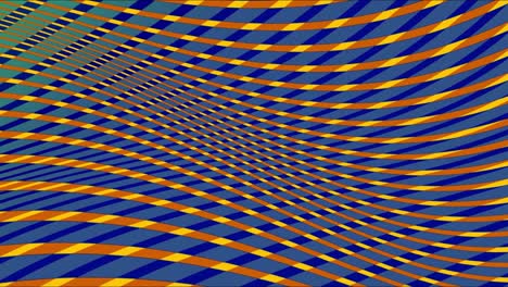 ondas digitales abstractas que fluyen en bucle sin costuras