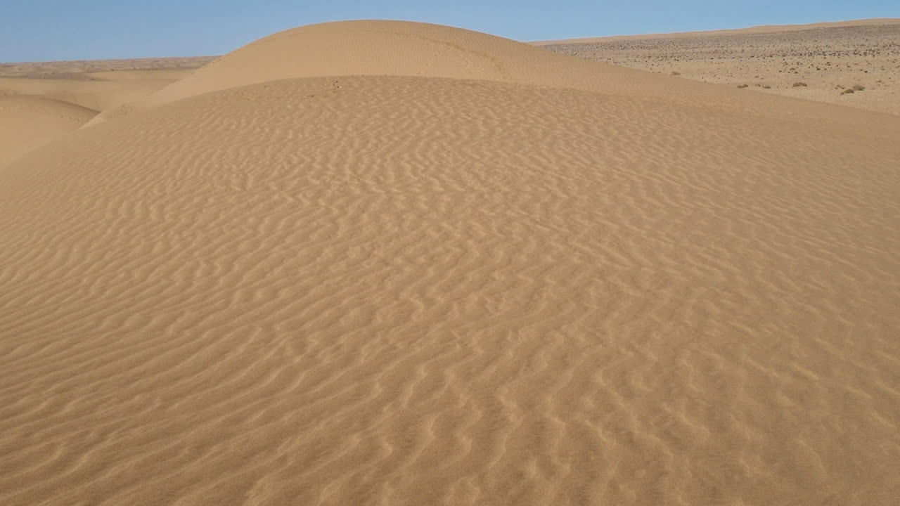 dunas de arena en el desierto marroquí