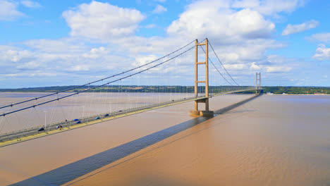 experience humber bridge through this captivating aerial drone video