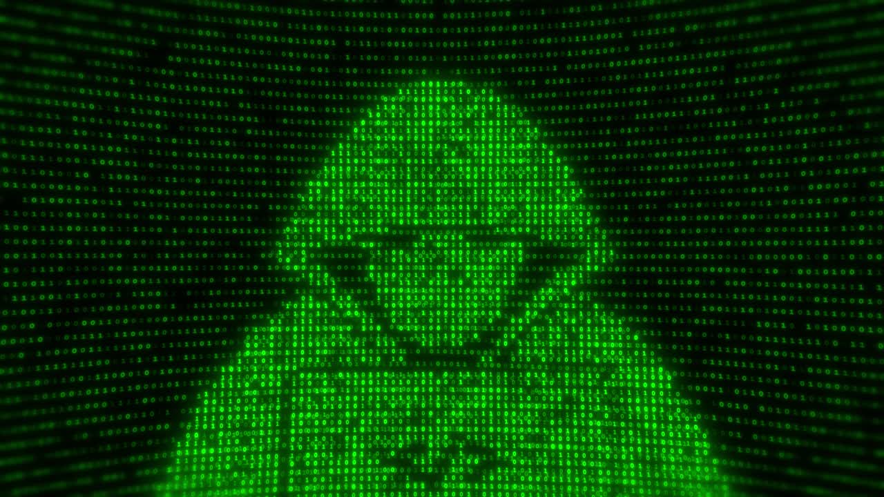 Cyber security data protection business technology privacy background ransomware attack data