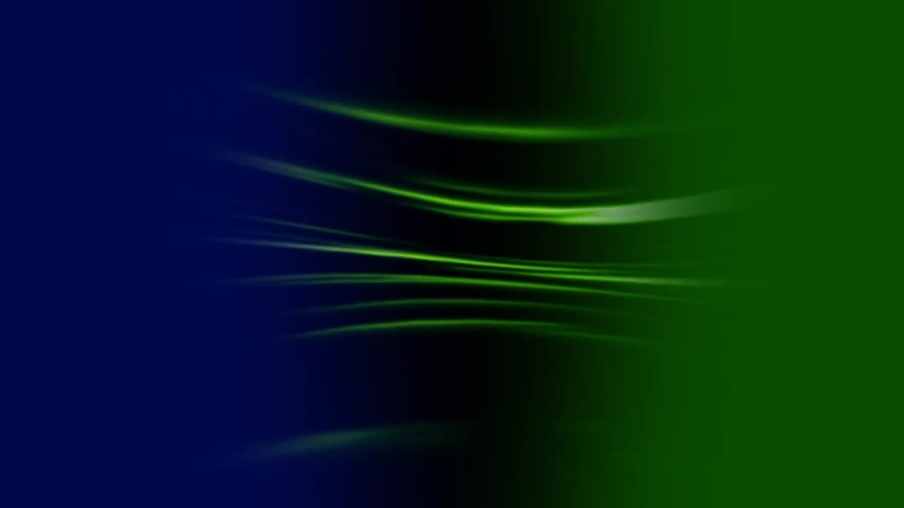 líneas onduladas verdes