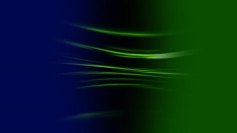 green wavy lines