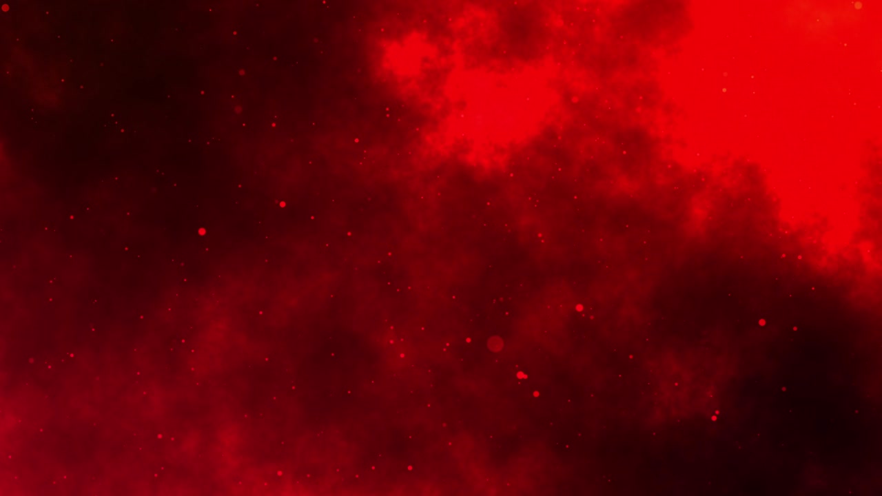 Particle rotation rotating random glowing Red Black neuron lights modern artificial intelligence abstract 4k motion animation background