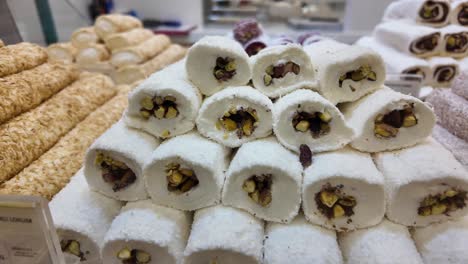 variedad de delicias turcas