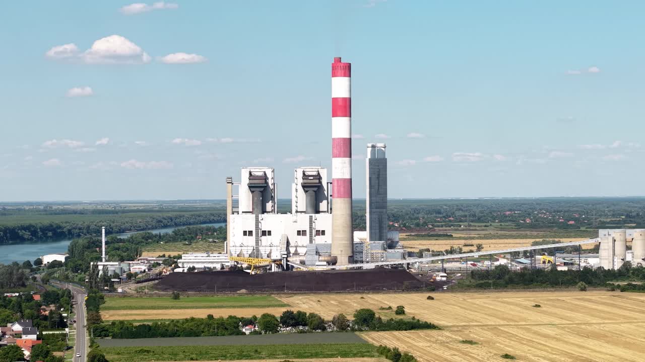 Аэрофотосъемка электростанции
