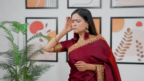 Indian-woman-listening-to-someone