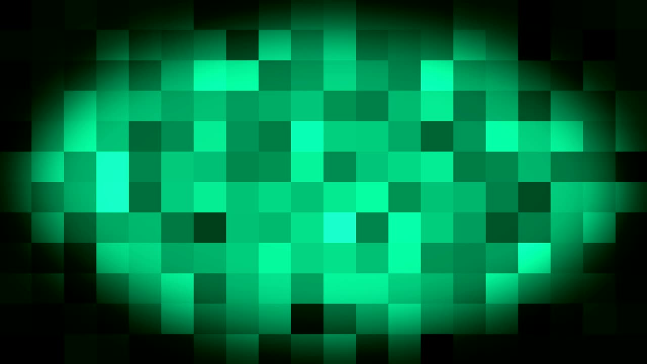 animación pixelada de fondo de arte de bucle en 3d