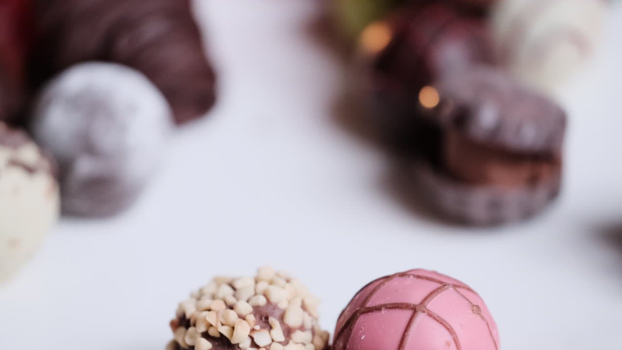 trufas de chocolate de san valentín