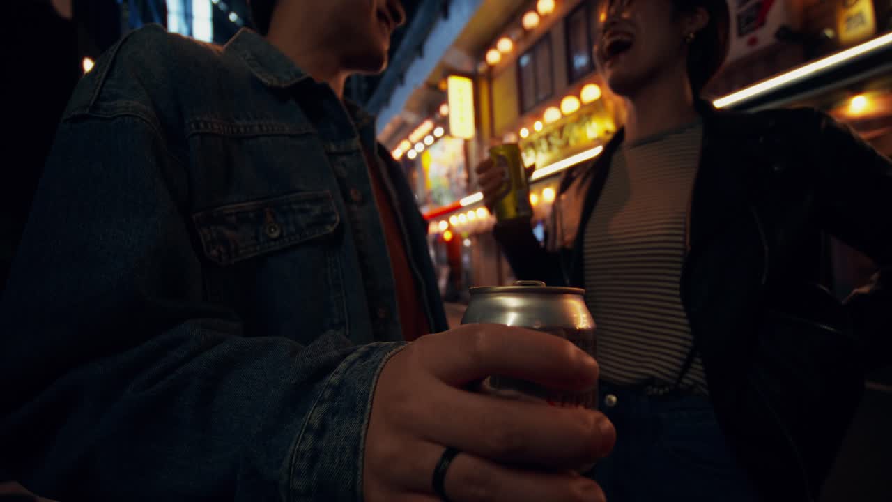 Night Out in a Japanese City