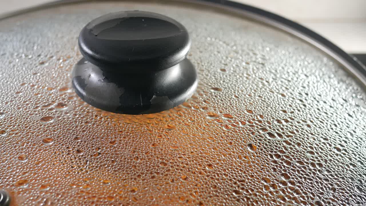 Pot Lid with Condensation