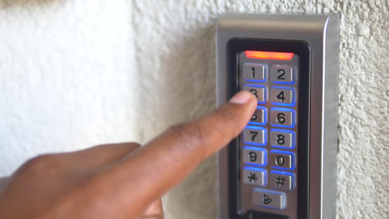 Keypad security access system