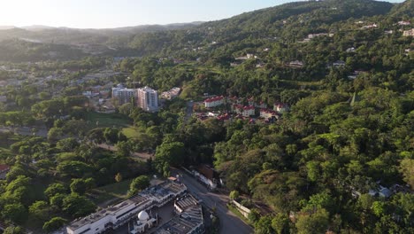 drone view of the mountains in the mountains