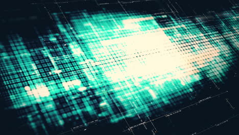 Futuristic screen display matrix, hi-tech digital data telemetry with encrypted numbers, display dynamic background for computer desktop screen display format