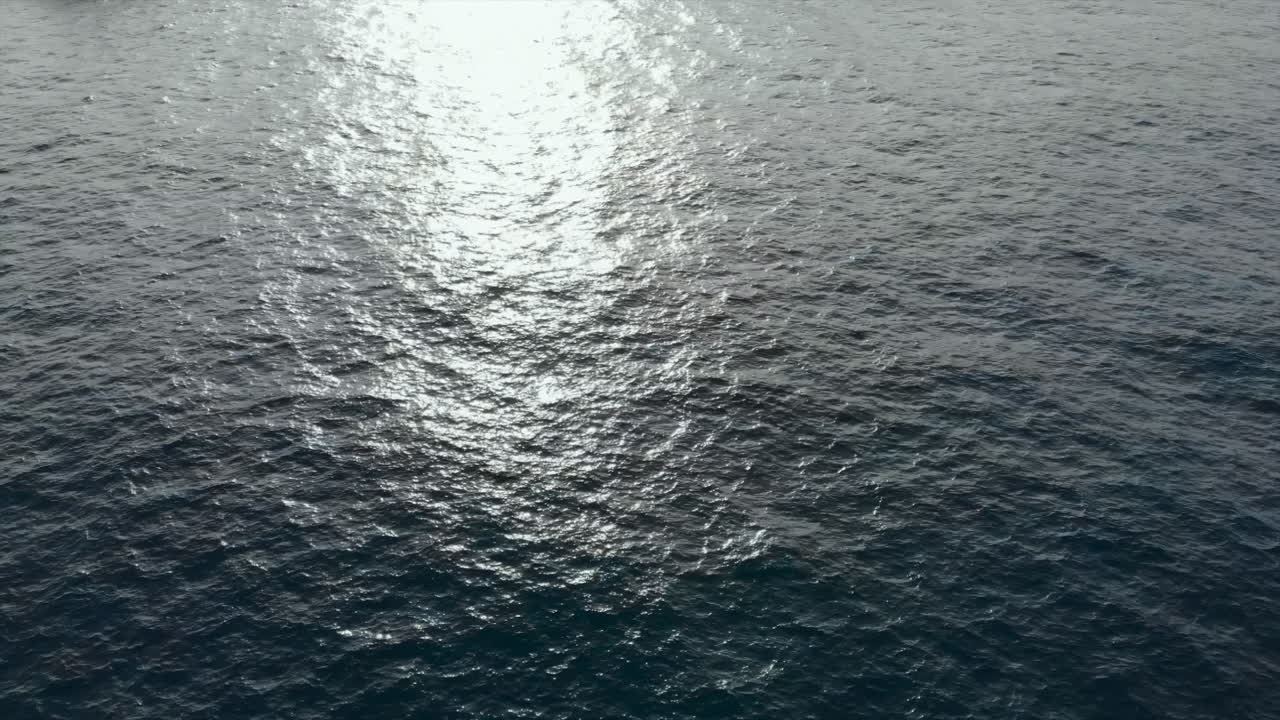Sunlit Ocean Surface