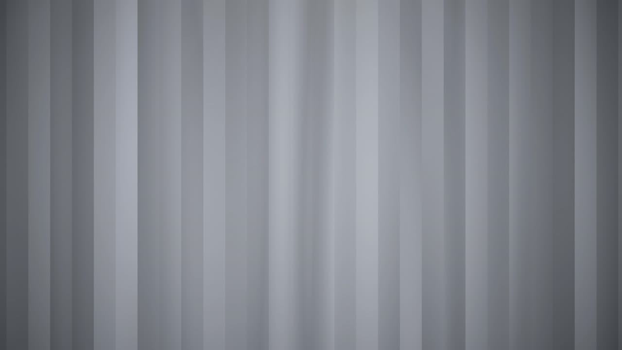 Vertical Striped Grey Curtain