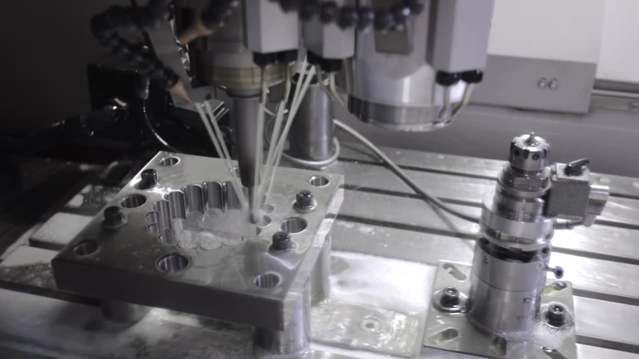 금속 가공 cnc lathe milling machine. 금속 절단 현대 가공 기술.