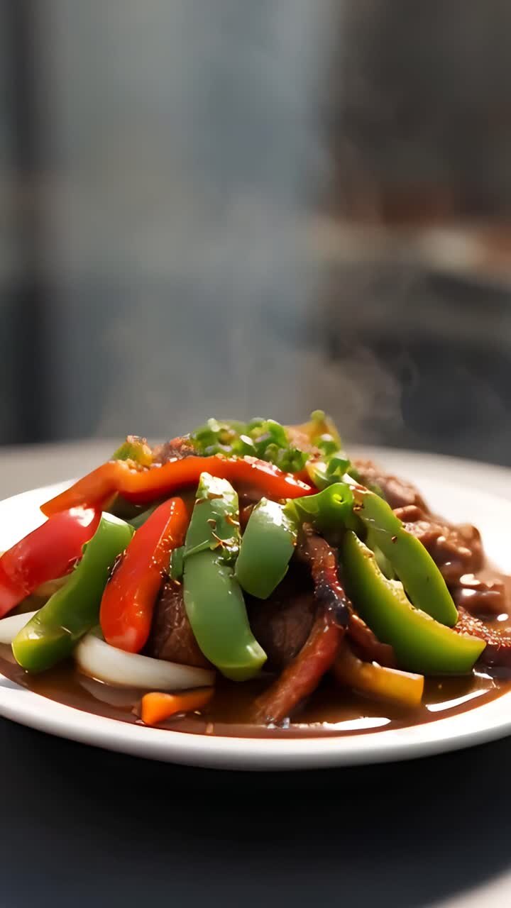 Comida china 4K