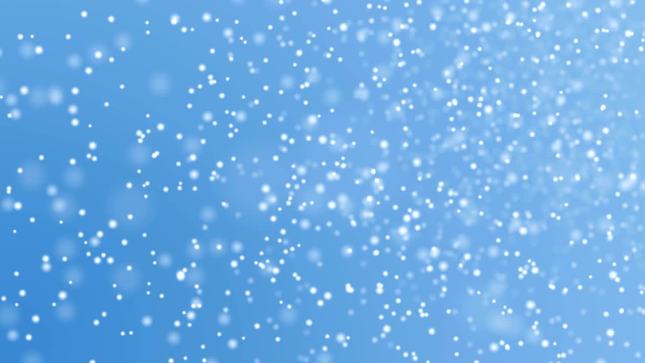 밝은 추상적인 입자 루프 운동 배경 점 파란색