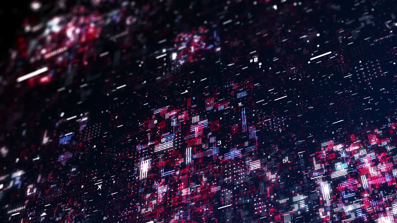 Abstrakt, digital teknologiforbindelsesbaggrund