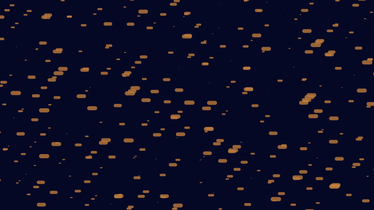 Pink and black pixelated design against a dark backdrop