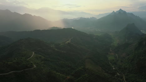 4k-drone-footage-of-a-mountainous-region-in-Ha
