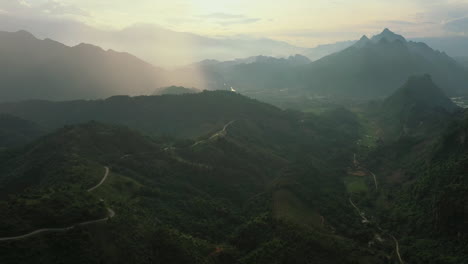 4k drone footage of a mountainous region in ha