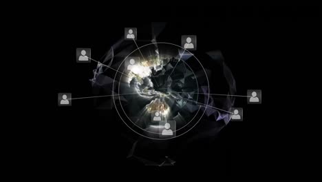 Animation-of-globe-over-network-of-connections