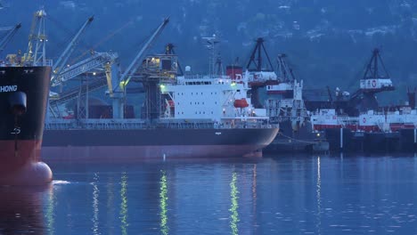 el carguero yangtze xing zhong llega al muelle estático