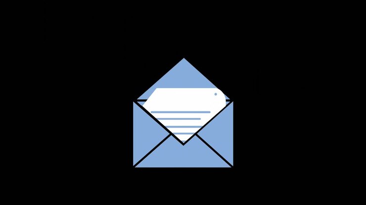 Message envelope icon 4k