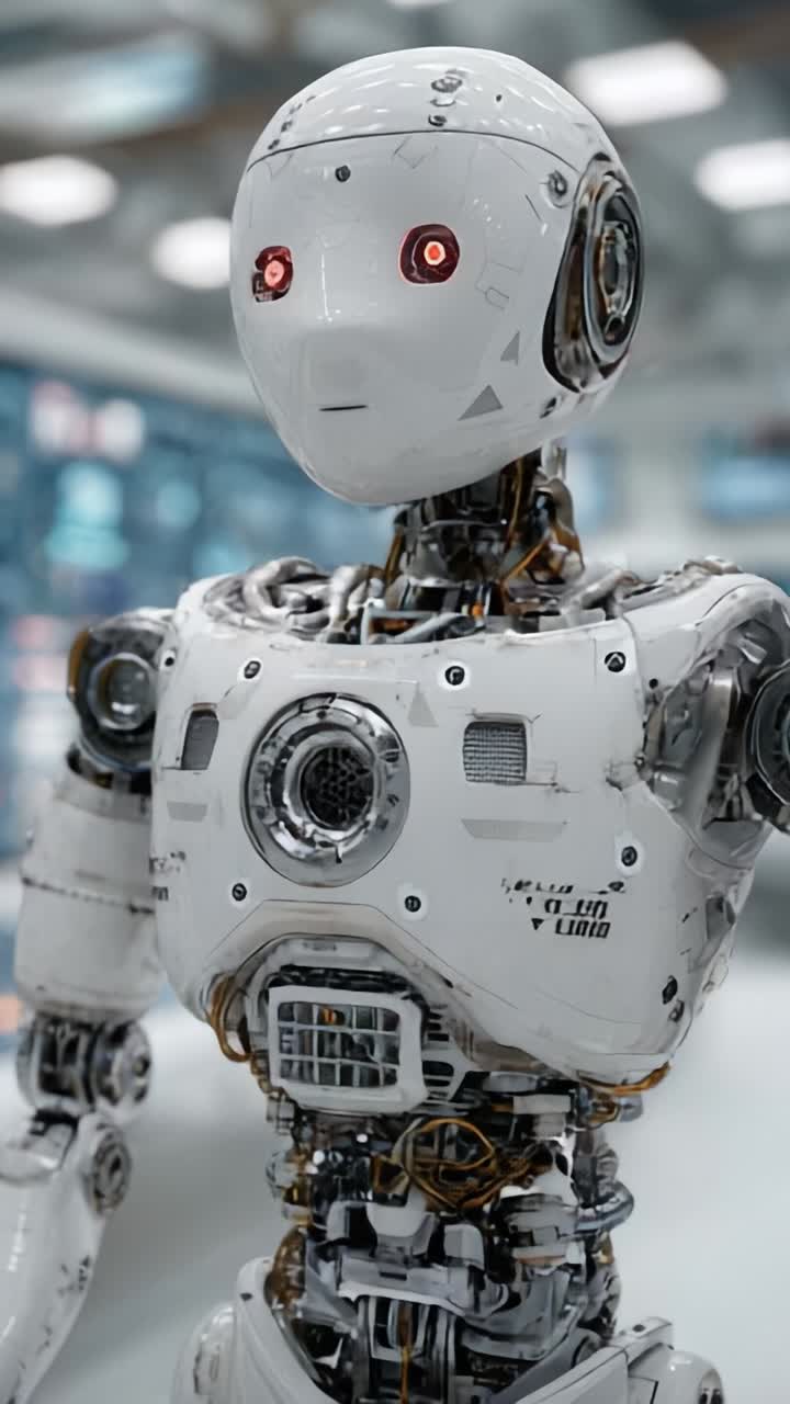 Işıltılı Gözlere Sahip Son Derece Gelişmiş Bir İnsansı Robot: Modern Bir Ortamda Robotik ve Yapay Zekanın Geleceğine Dair Bir İnceleme