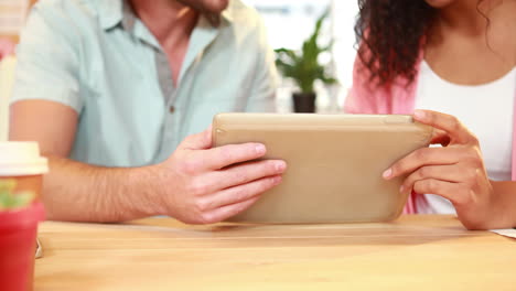 Graphic-designers-working-with-tablet-computer