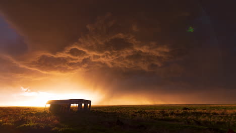 storms create some of the most beautiful sunsets i have ever seen by far