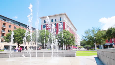 Water-fountains-in-a-small-town