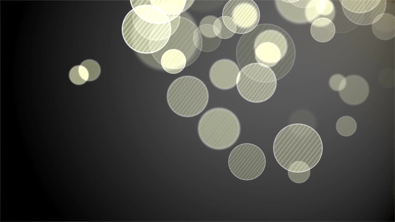 보케와 함께 회색 추상적인 배경. 루프 애니메이션. 텍스트의 중앙 위치와 함께.