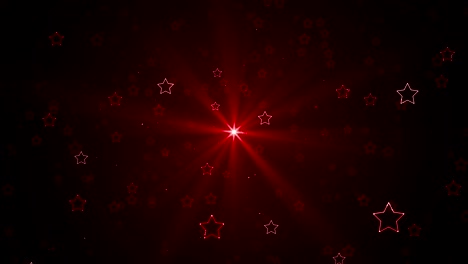 partículas de polvo estelar abstracto luz bokeh títulos de movimiento bucle de fondo cinematográfico