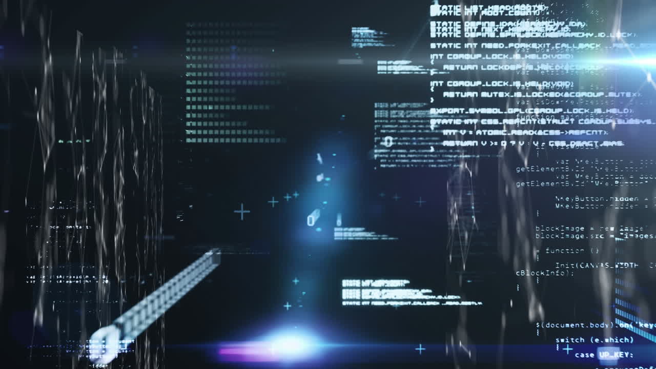 Spots of light against data processing