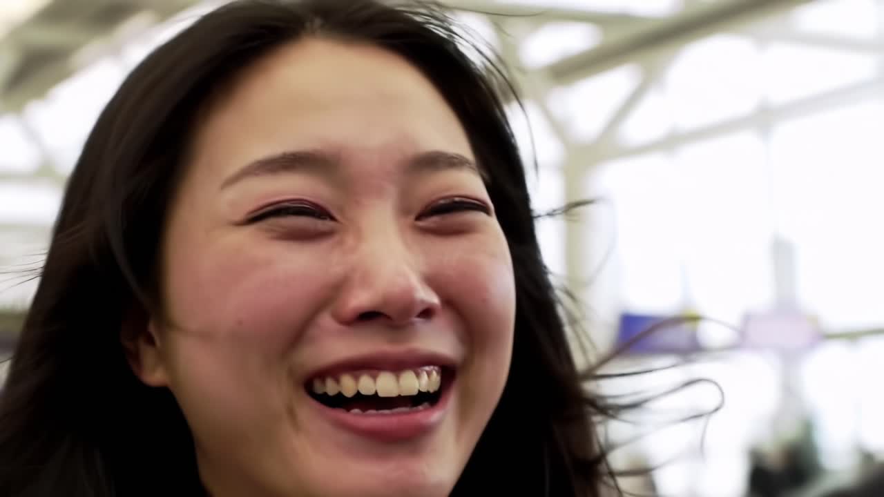 Joyful Reunion at the Airport Brings Laughter and Happy Tears in a Heartfelt Moment