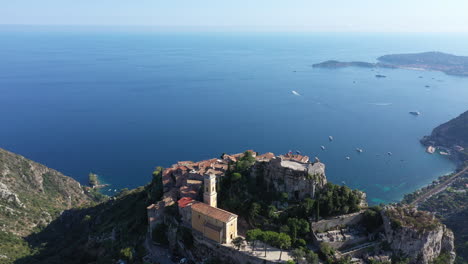 eze amazing hilltop medieval village famous view over the mediterranean sea