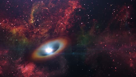 4k black hole in the space the universe